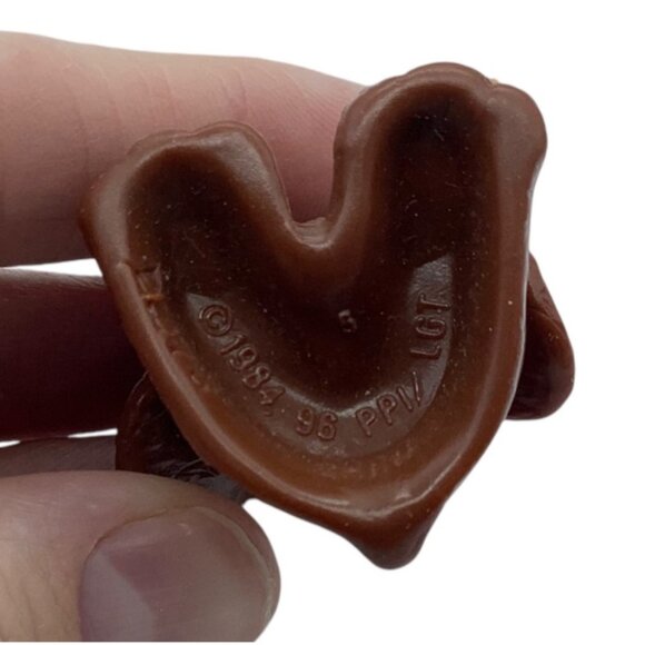 Vtg 1984 Pound Puppies Figure Cake Topper Plastic PPV Miniature Child Birthday - Picture 6 of 7